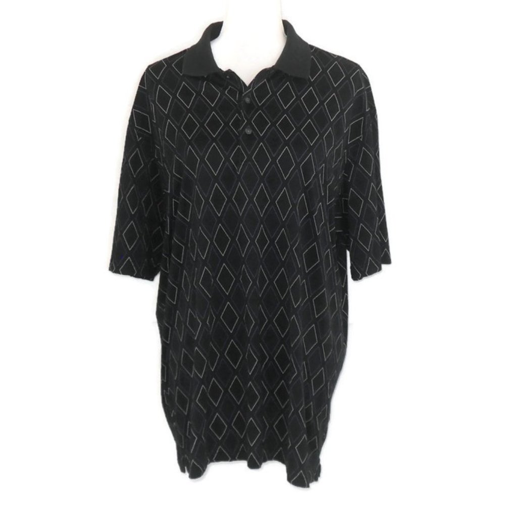 Austin Reed Blue Diamond Polo - Picture 6 of 6